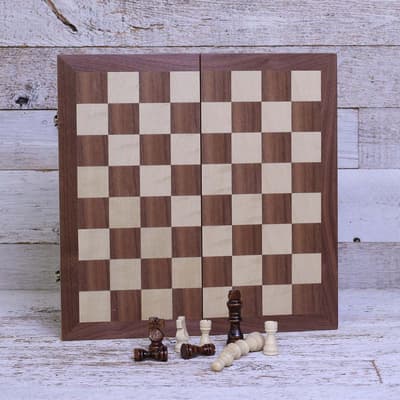 Deluxe Wooden Chess Set