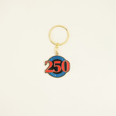 America 250 Enamel Keychain