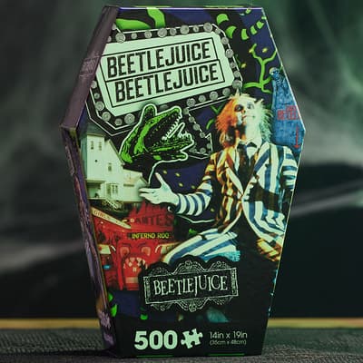 Beetlejuice Coffin Jigsaw Puzzle