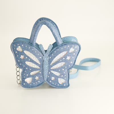 Chambray Butterfly Crossbody