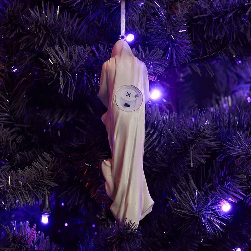 LED Ghost With Orb Ornament - Cracker Barrel