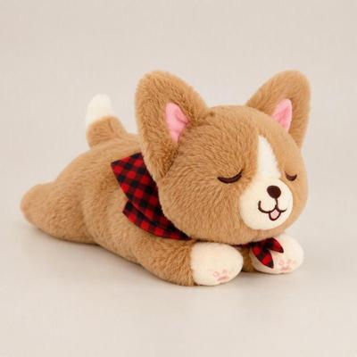Corgi with Bandana Small Weighted Plush
