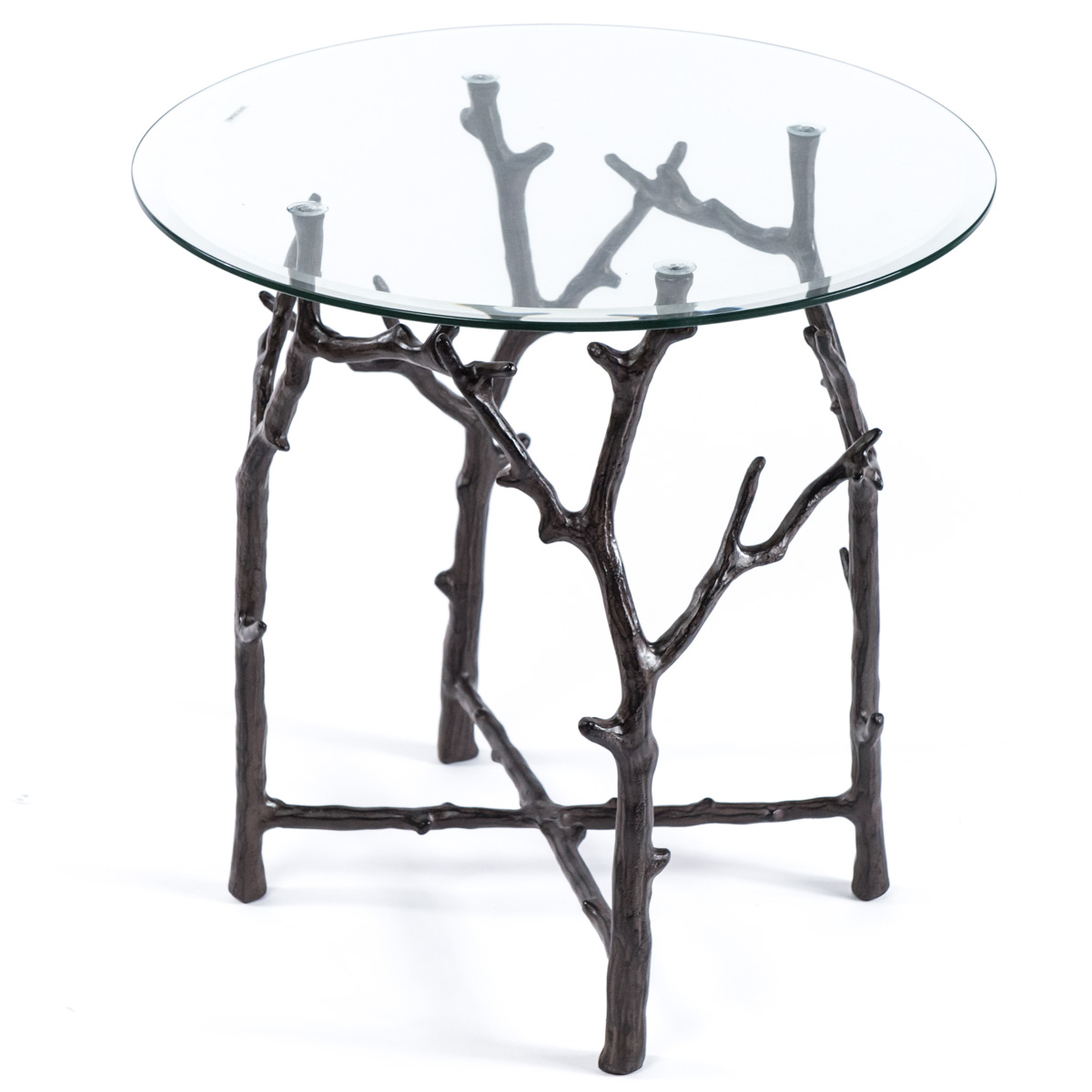 Aluminum Branch Side Table Cracker Barrel