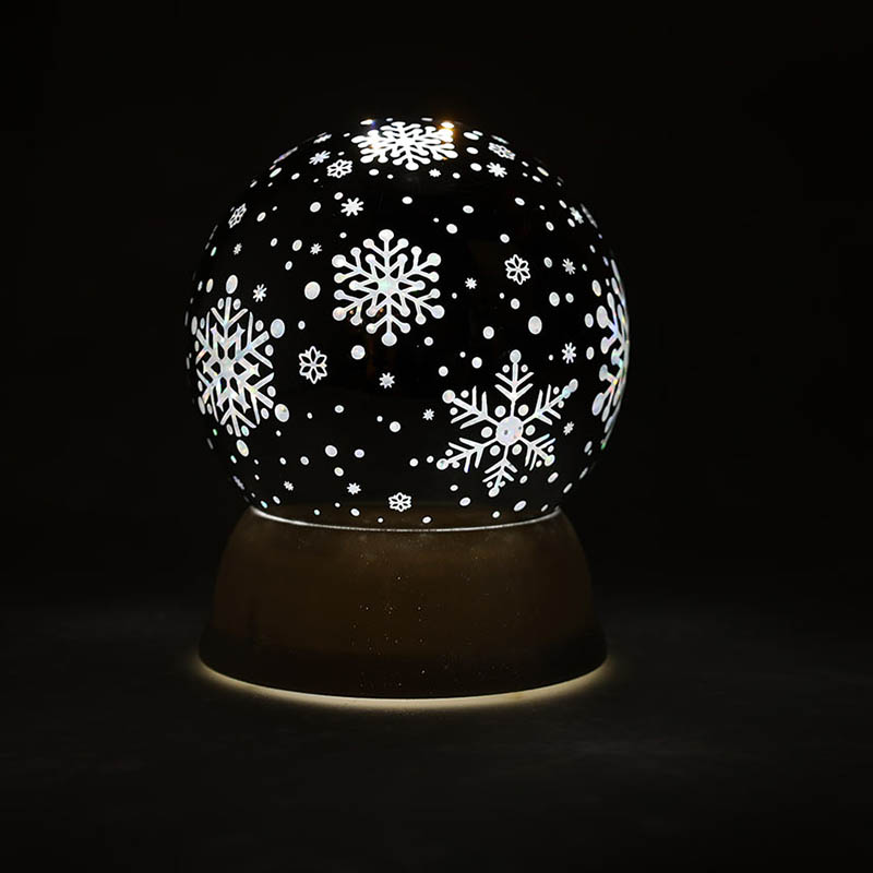 LED Snowman Glitter Globe - Cracker Barrel