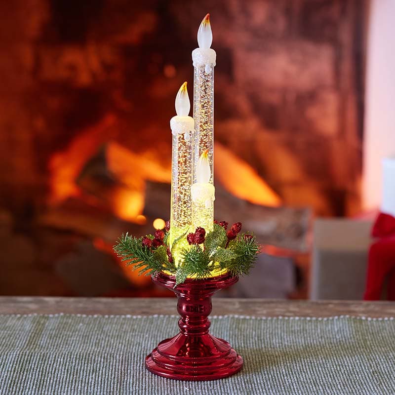 Led candle decor sales