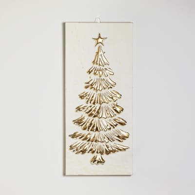 Metal Christmas Tree Wall Decor