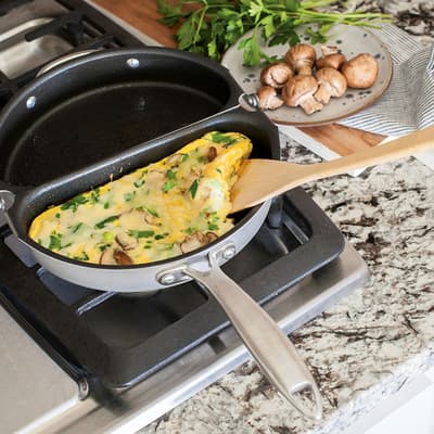 How to Use the Nordic Ware Omelet Pan: 14 Steps (with Pictures)