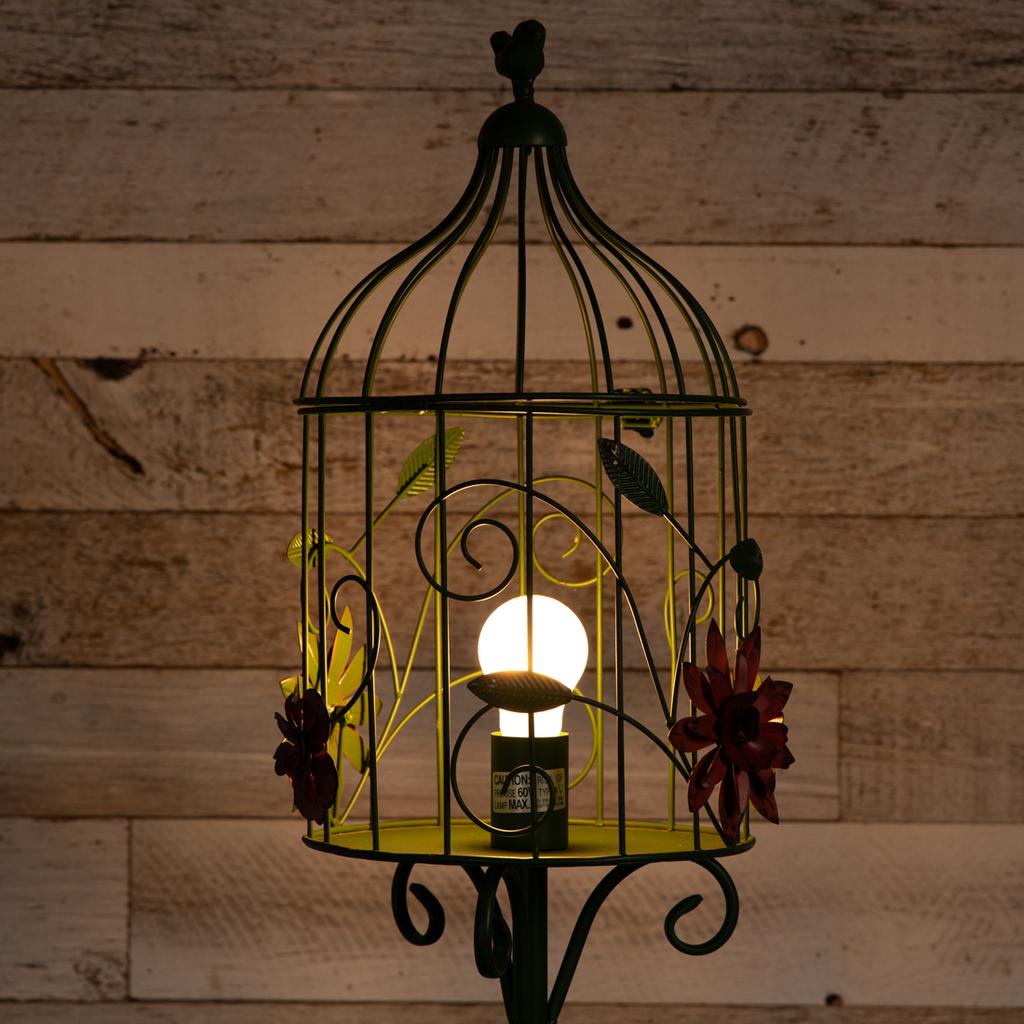 Cracker barrel birdcage deals lamp