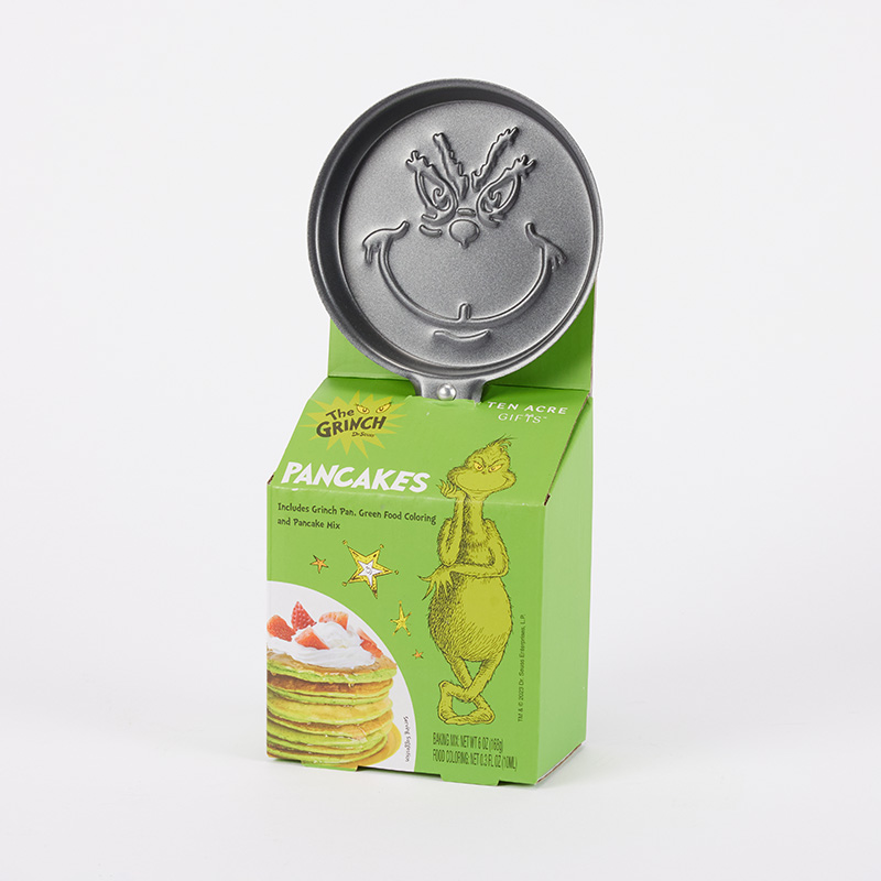 Grinch Pancake Pan & Mix Gift Set