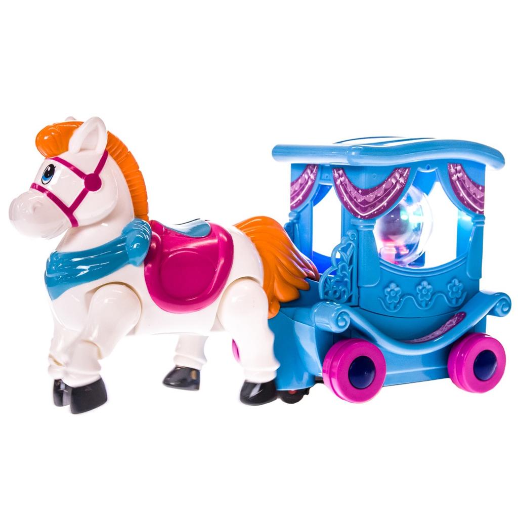 Toy horse best sale and carriage