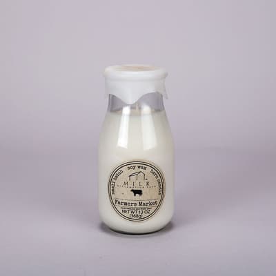 Milk Bottle Farmers Market Candle