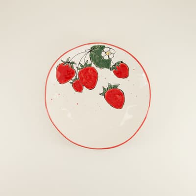 Strawberries Salad Plate