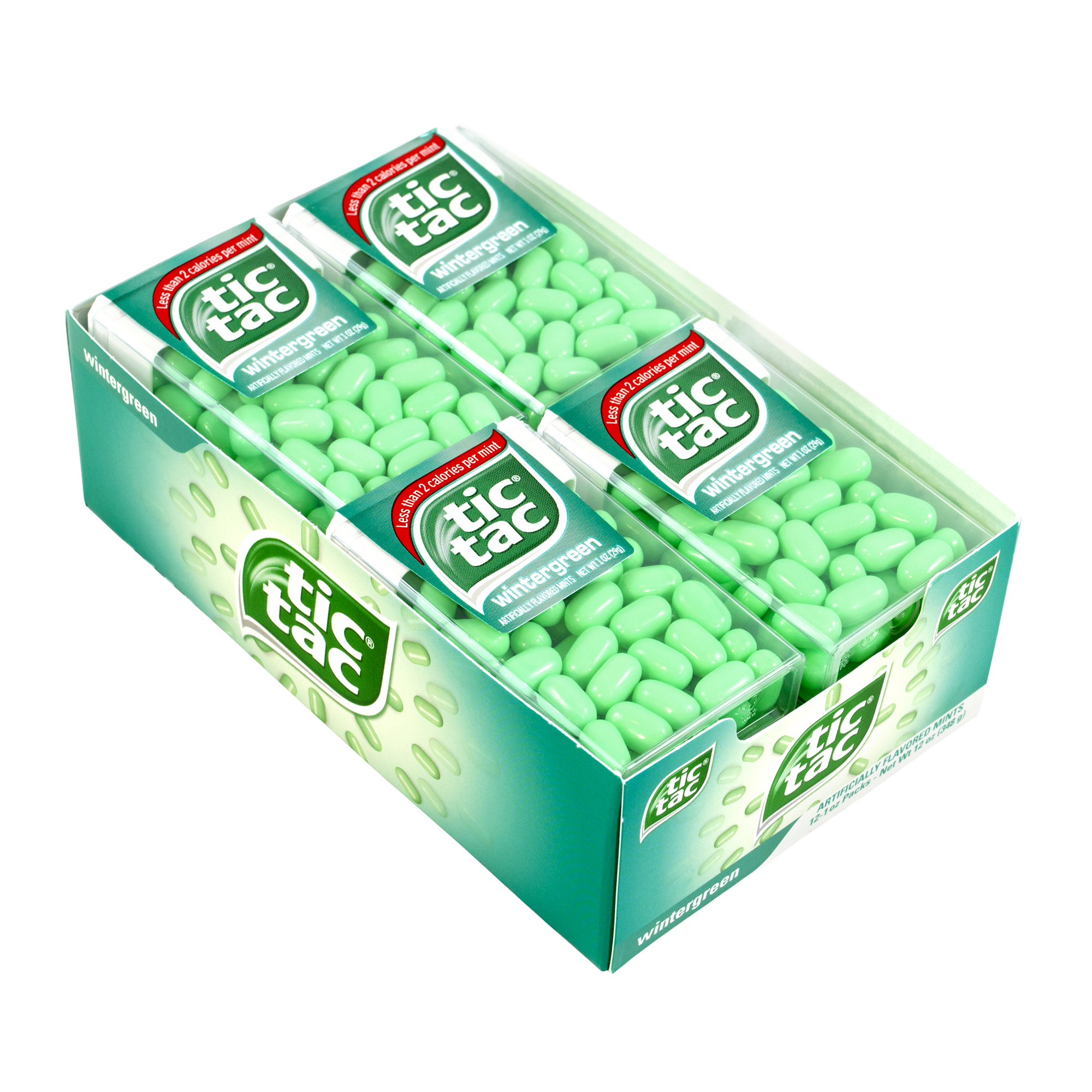 Tic Tacs Wintergreen Big Pack - 12 / Box - Candy Favorites