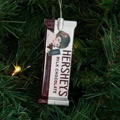 Retro Hershey Bar Ornament
