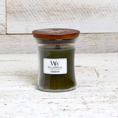 WoodWick Fraser Fir Medium Jar Candle