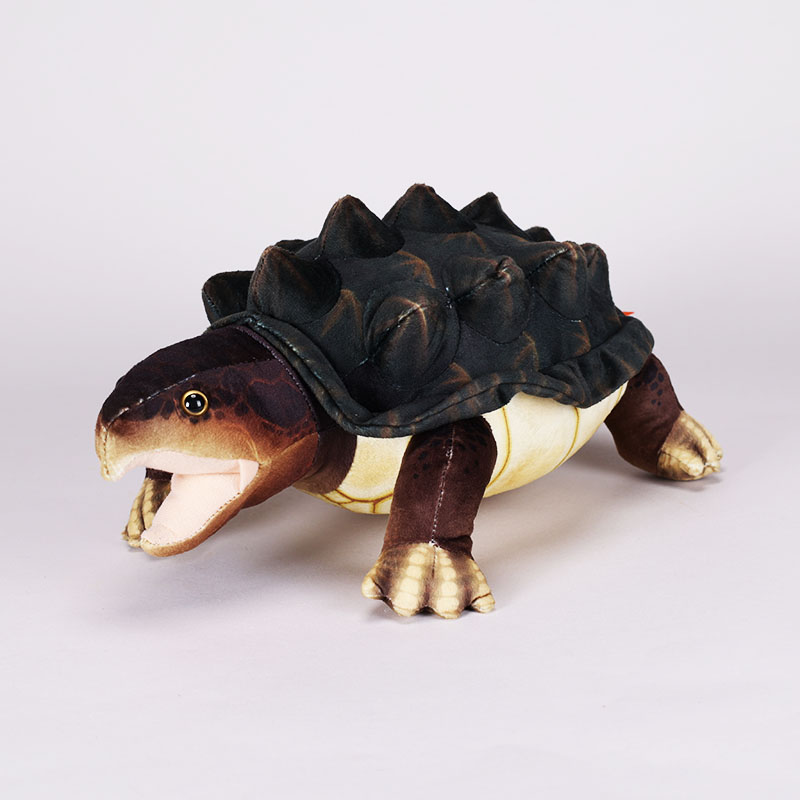 Snapping store turtle plush