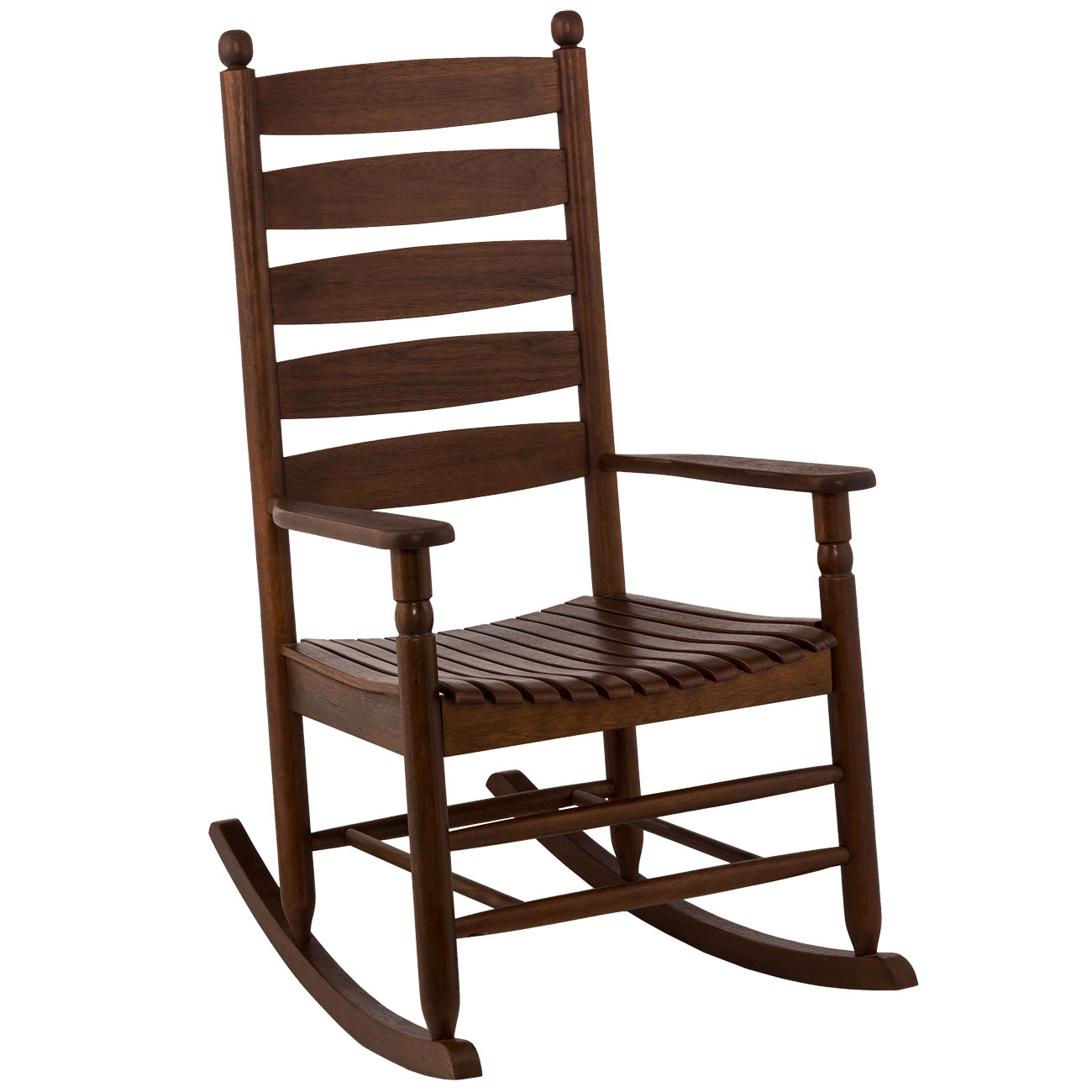 Ladderback Rocker Walnut