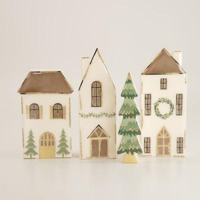 Christmas House Block Set