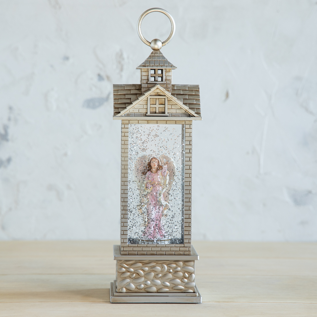 Angel Glitter Globe Cracker Barrel