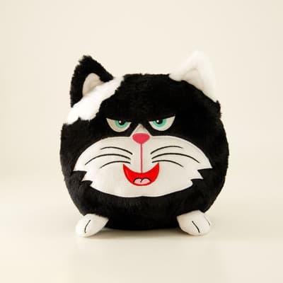 Bella Black Cat Hangry Petz Fart Plush