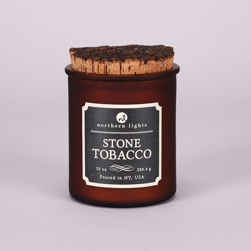 10 Oz. Northern Lightsreg; Stone Tobacco Candle