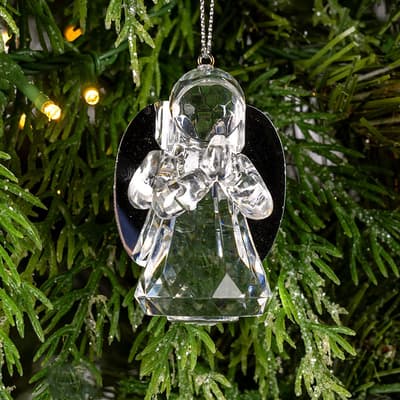 Clear Angel Ornament