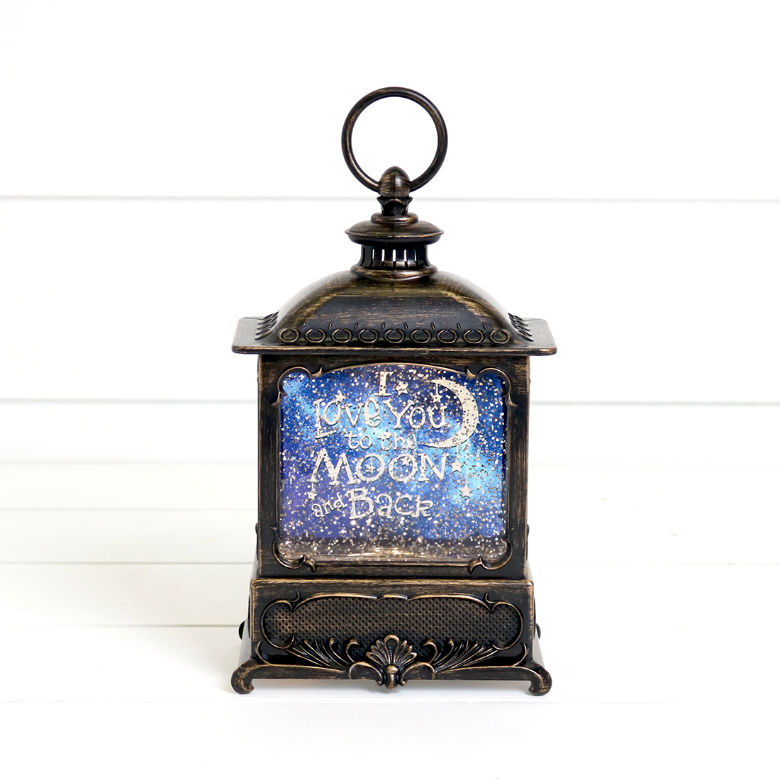cracker barrel ghost statue with lantern