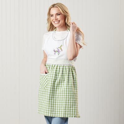 Hummingbird Hostess Apron