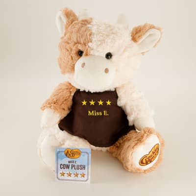 Miss E. Dairy Cow Cracker Barrel Plush