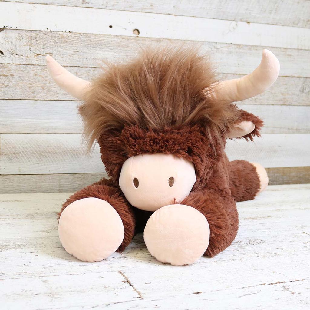 Jumbo Highland Cow Plush - Cracker Barrel