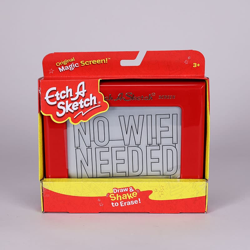 スケルトンエッチアスケッチ Etch-a-Sketch – Exploratorium