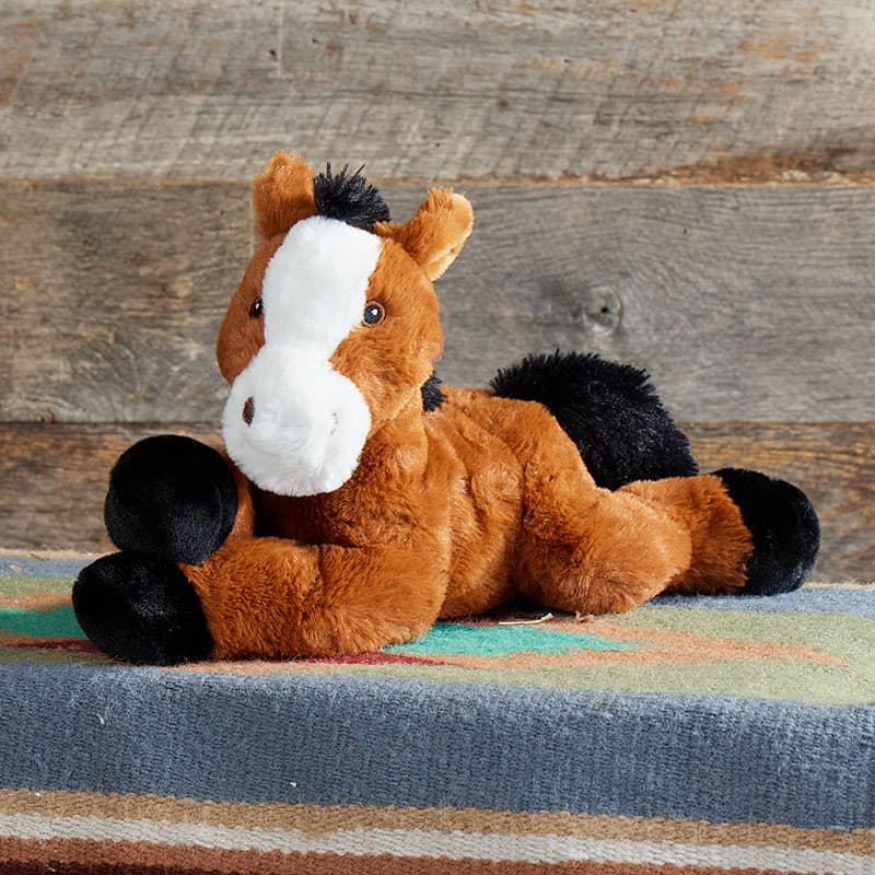 Brown Horse Medium Plush Cracker Barrel