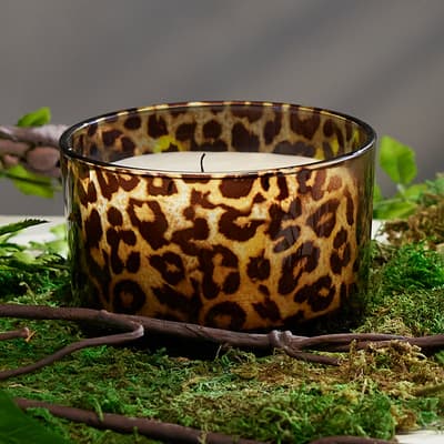 10 Oz. Leopard Print Candle