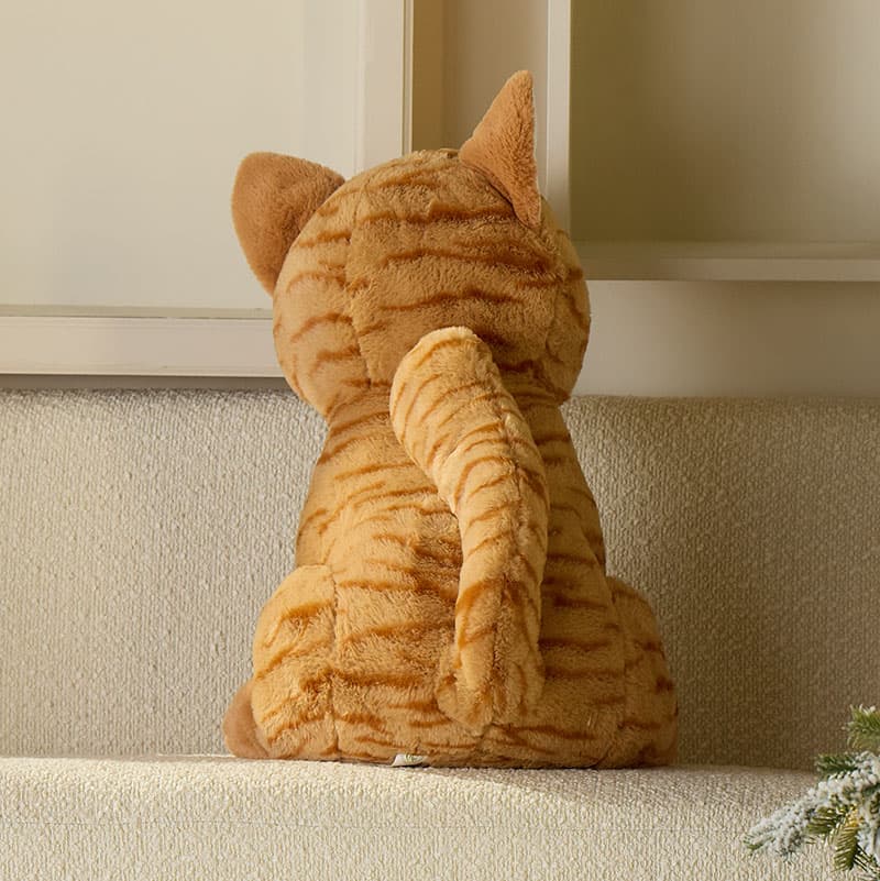 Jumbo cat stuffed animal hotsell