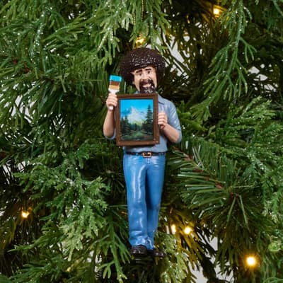 Bob Ross Ornament