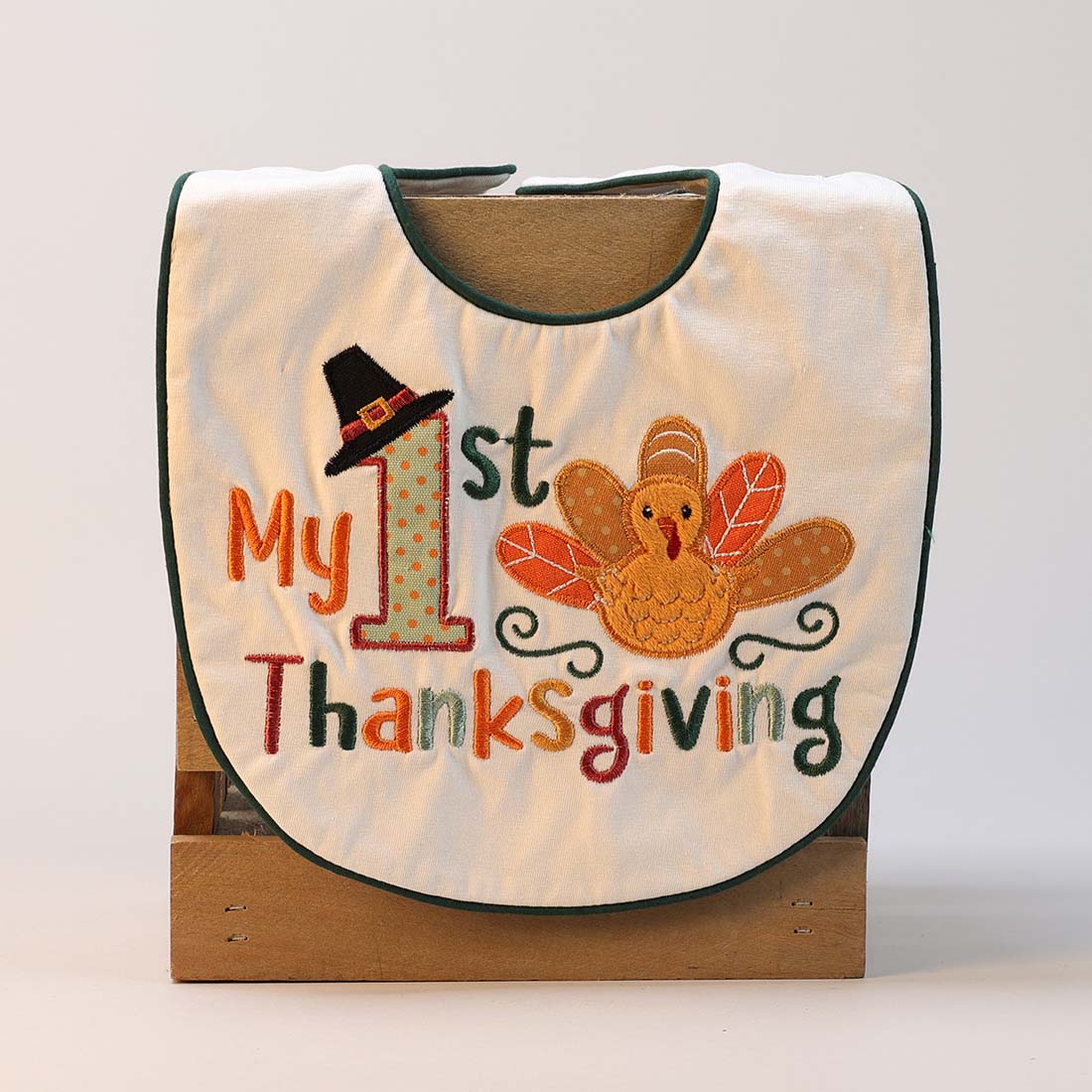 Baby's first hot sale thanksgiving bib