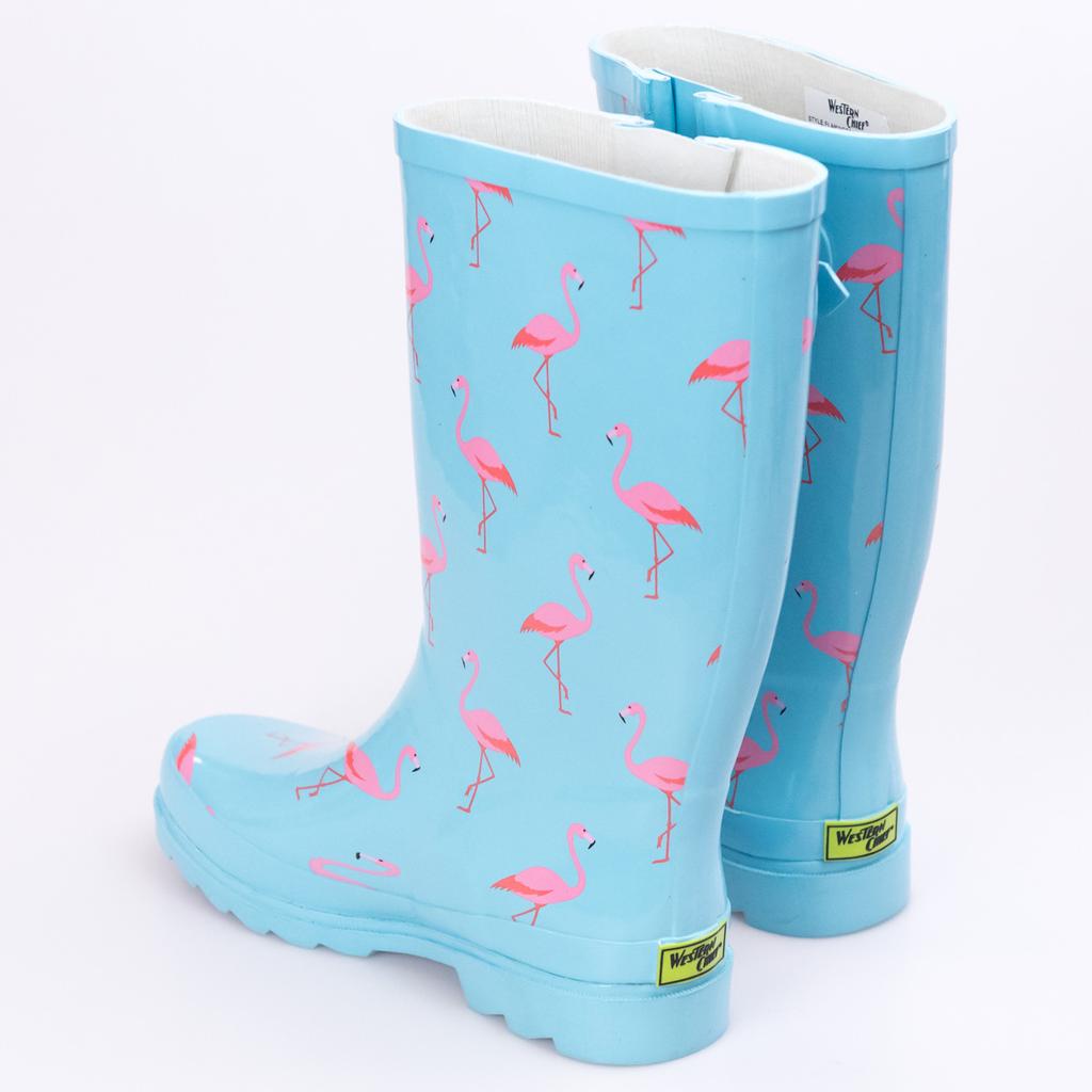 Womens flamingo sale rain boots