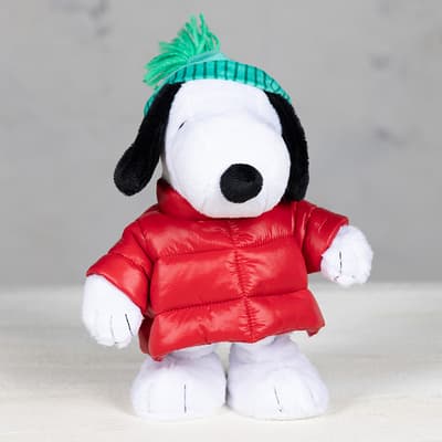 Snoopy with Puffy Coat Motion Plush