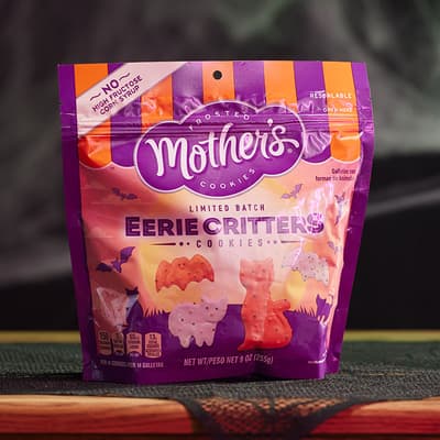 Mothers Halloween Frosted Animal Cookies