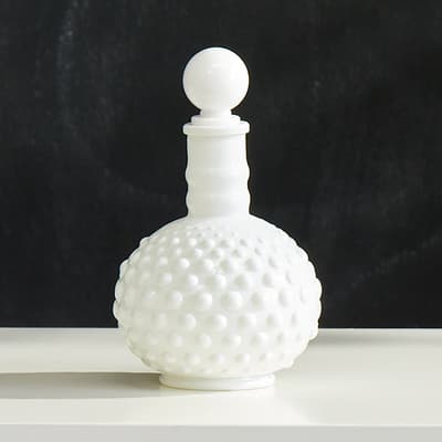 Large Decorative Bottle - White