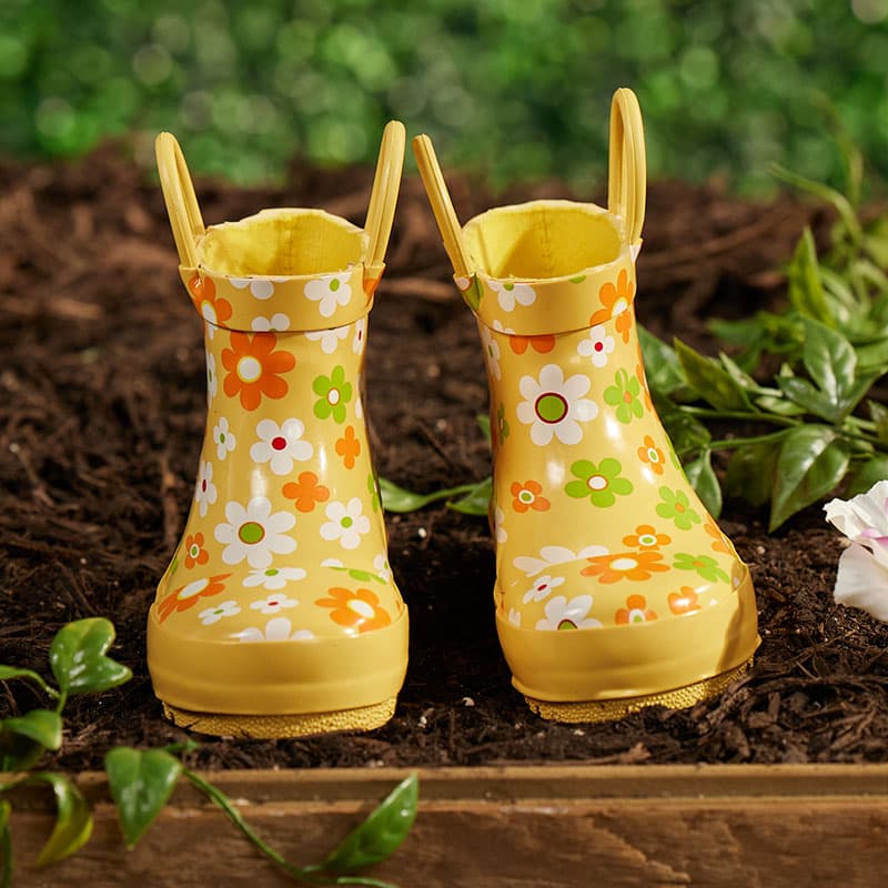 Toddler Flower Chelsea Rainboot