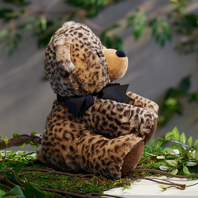 Cheetah Print Teddy Bear - Cracker Barrel