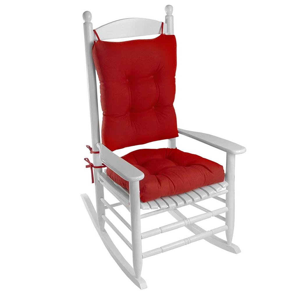 Rocking chair 2024 pillows outdoor