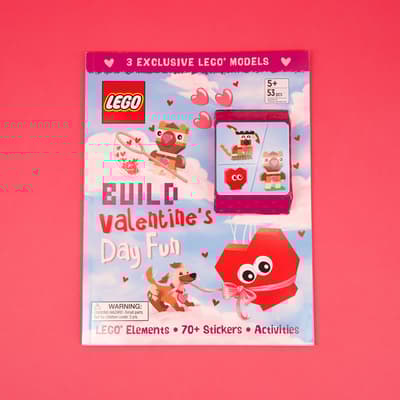 LEGO Build Valentine's Day Fun Activity Book