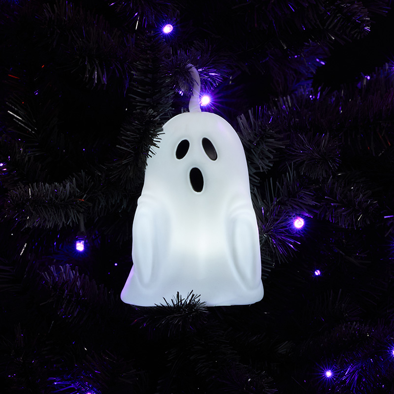 Blow Mold Ghost Ornament - Cracker Barrel