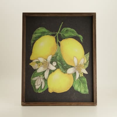 Lemons Canvas Wall Decor