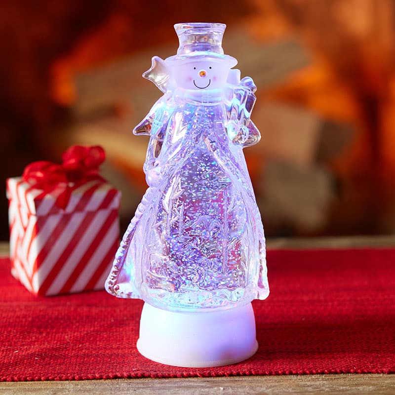 Snowman Glitter Globe - Cracker Barrel