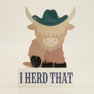 I Herd That Block Sign