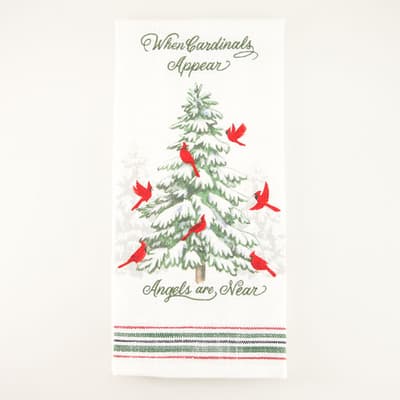 Cardinal Tree Tea Towel