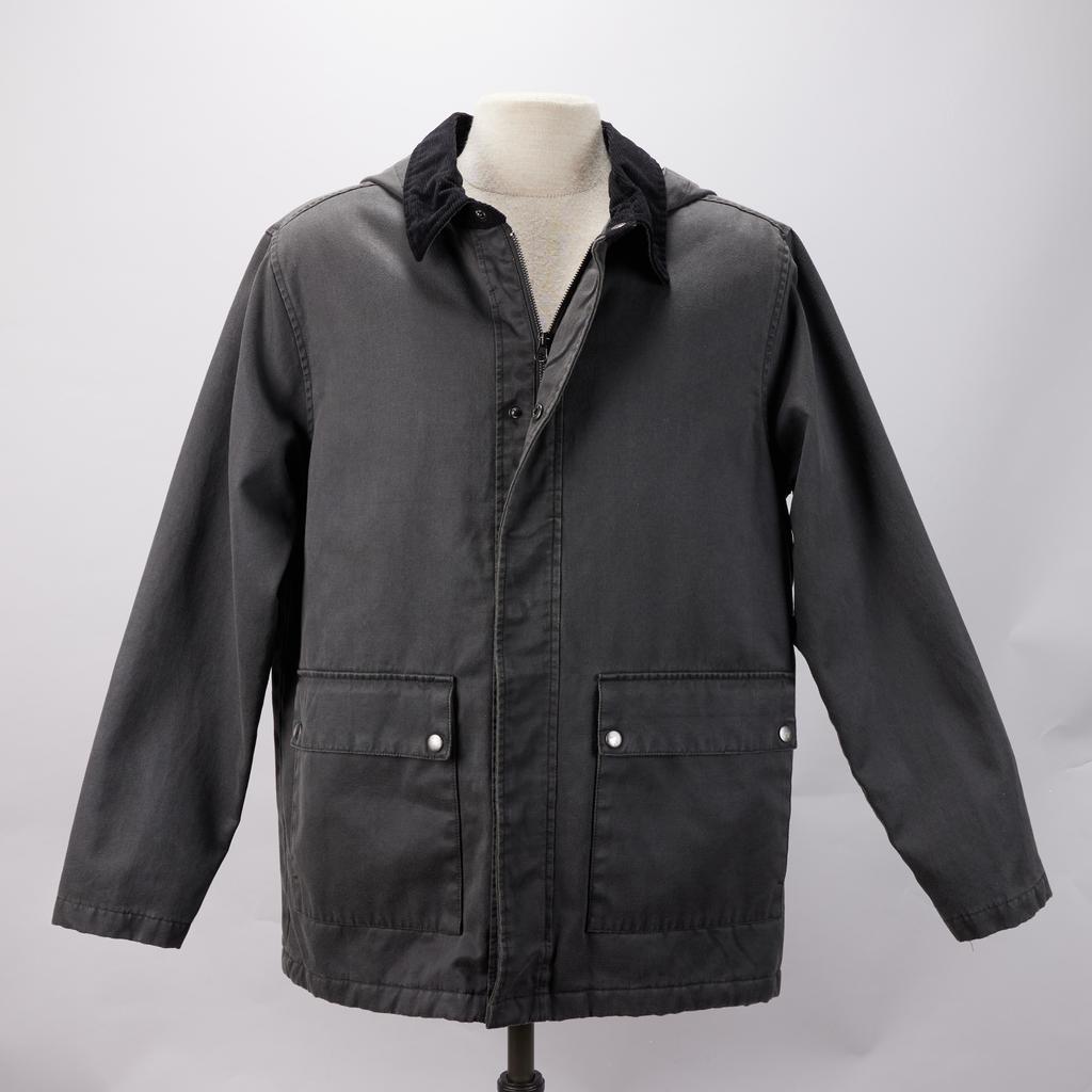 カリマーアスパイア　WAX COTTON DRIZZLER JACKET襟スタンドカラー